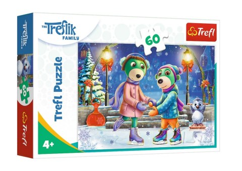 Puzzle 60 el. Zima U Treflików Trefl 17383 Puzzle 60 el. Zima U Treflików Trefl 17383