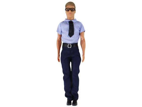 Lalka Dla Dzieci Mężczyzna Kevin Elegancki Strój Koszula Niebieska Lalka Dla Dzieci Mężczyzna Kevin Elegancki Strój Koszula Niebieska
