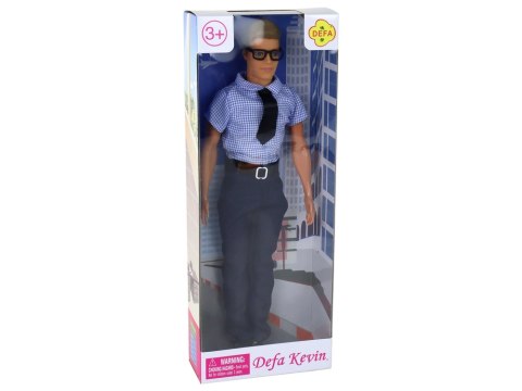Lalka Dla Dzieci Mężczyzna Kevin Elegancki Strój Koszula Niebieska Lalka Dla Dzieci Mężczyzna Kevin Elegancki Strój Koszula Niebieska