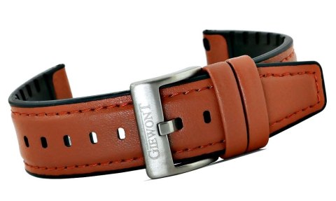 Pasek do Smartwatch Giewont GW440 GWP440-3 - Leather Brown Pasek do Smartwatch Giewont GW440 GWP440-3 - Leather Brown