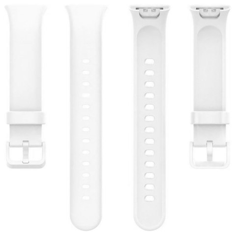 Pasek silikonowy do Xiaomi 7 Pro - biały Pasek silikonowy do Xiaomi 7 Pro - biały