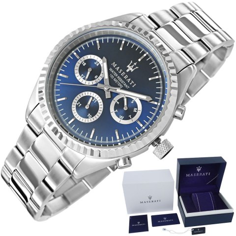 Zegarek Męski Maserati Competizione R8853100022 + BOX Zegarek Męski Maserati Competizione R8853100022 + BOX