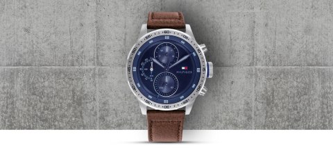 Zegarek Męski Tommy Hilfiger Trent 1791807 + BOX Zegarek Męski Tommy Hilfiger Trent 1791807 + BOX