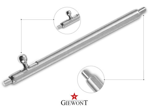Teleskop GIEWONT Stalowy 20 mm do Pasek/Bransoleta SMARTWATCH GWT20 Teleskop GIEWONT Stalowy 20 mm do Pasek/Bransoleta SMARTWATCH GWT20