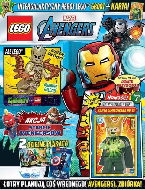 Czasopismo Nr. 04.2023 LEGO Avengers GROOT - 242319 Czasopismo Nr. 04.2023 LEGO Avengers GROOT - 242319