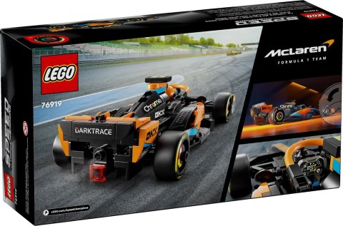 76919 - LEGO Speed Champions - Samochód wyścigowy McLaren Formula 1 wersja 2023 76919 - LEGO Speed Champions - Samochód wyścigowy McLaren Formula 1 wersja 2023