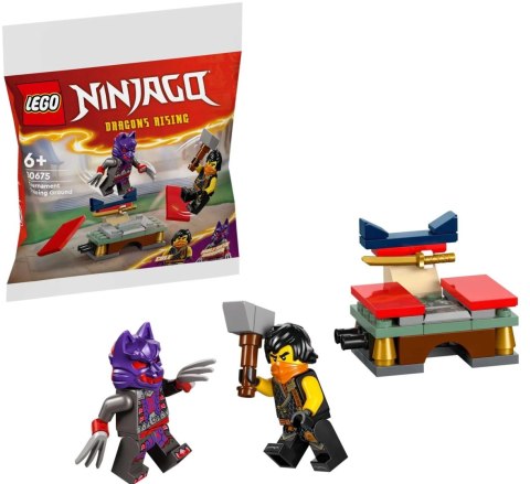30675 - LEGO Ninjago - Turniejowy teren szkoleniowy & Bitwa Kaia i Raptona w świątyni 30675 - LEGO Ninjago - Turniejowy teren szkoleniowy & Bitwa Kaia i Raptona w świątyni