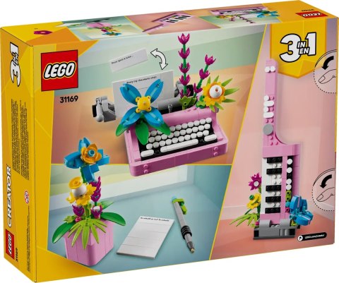 31169 - LEGO Creator - Maszyna do pisania z kwiatami