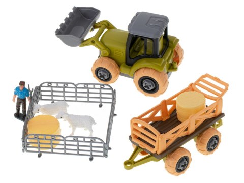 Gospodarstwo rolne farma traktor maszyny rolnicze zwierzęta zagroda owce + śrubokręt Kik sp. z o.o. sp. k. Gospodarstwo rolne farma traktor maszyny rolnicze zwierzęta zagroda owce + śrubokręt Kik sp. z o.o. sp. k.