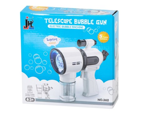 Pistolet do robienia baniek mydlanych biały Kik sp. z o.o. sp. k.