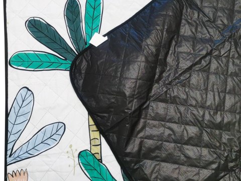 Mata plażowa koc piknikowy biwakowy palmy 200x200 Kik sp. z o.o. sp. k. Mata plażowa koc piknikowy biwakowy palmy 200x200 Kik sp. z o.o. sp. k.