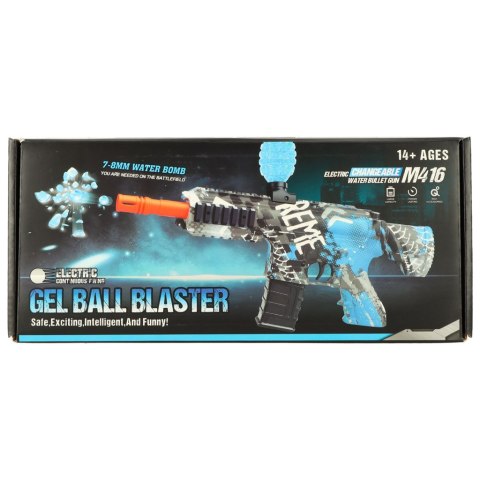 Pistolet na kulki żelowe wodne karabin niebieski zasilanie bateryjne USB 550szt. 7-8mm Kik sp. z o.o. sp. k. Pistolet na kulki żelowe wodne karabin niebieski zasilanie bateryjne USB 550szt. 7-8mm Kik sp. z o.o. sp. k.