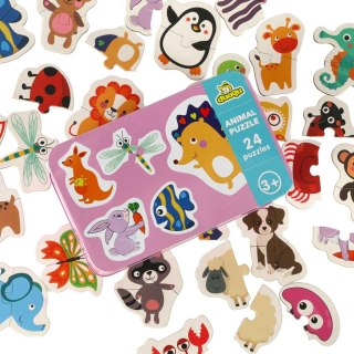 Puzzle w puszce zwierzątka 24 puzzle Kik sp. z o.o. sp. k.