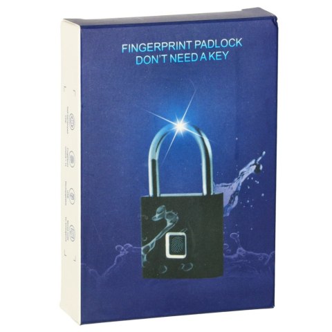 Zamek elektroniczny SMART kłódka inteligentna na odcisk palca stalowy karbon Kik sp. z o.o. sp. k. Zamek elektroniczny SMART kłódka inteligentna na odcisk palca stalowy karbon Kik sp. z o.o. sp. k.
