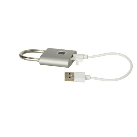 Zamek elektroniczny SMART kłódka inteligentna na odcisk palca stalowy karbon Kik sp. z o.o. sp. k. Zamek elektroniczny SMART kłódka inteligentna na odcisk palca stalowy karbon Kik sp. z o.o. sp. k.