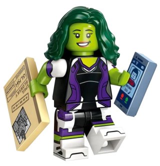 71039 - LEGO Minifigures - PANI HULK - Marvel Seria 2
