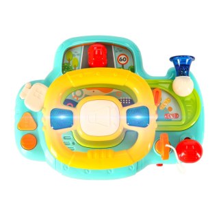Zabawka interaktywna kierownica dla dzieci symulator muzyka dźwięki niebieska Kik sp. z o.o. sp. k.