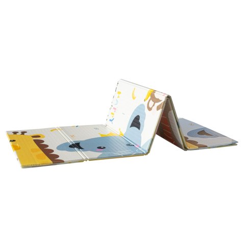 Mata edukacyjna piankowa dwustronna składana zwierzęta ulica 180 x 200 cm Kik sp. z o.o. sp. k. Mata edukacyjna piankowa dwustronna składana zwierzęta ulica 180 x 200 cm Kik sp. z o.o. sp. k.