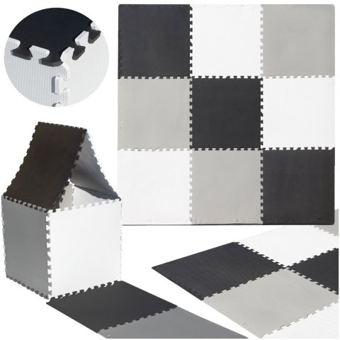 Mata edukacyjna piankowa puzzle szara 180 x 180 cm 9 elementów Kik sp. z o.o. sp. k. Mata edukacyjna piankowa puzzle szara 180 x 180 cm 9 elementów Kik sp. z o.o. sp. k.
