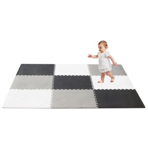 Mata edukacyjna piankowa puzzle szara 180 x 180 cm 9 elementów Kik sp. z o.o. sp. k. Mata edukacyjna piankowa puzzle szara 180 x 180 cm 9 elementów Kik sp. z o.o. sp. k.