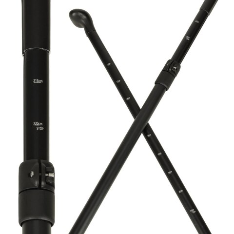 Wiosło kajakowe do deski SUP 2w1 składane aluminiowe regulowane 175 - 220 cm Kik Sp. z o. o. Sp. k. Wiosło kajakowe do deski SUP 2w1 składane aluminiowe regulowane 175 - 220 cm Kik Sp. z o. o. Sp. k.