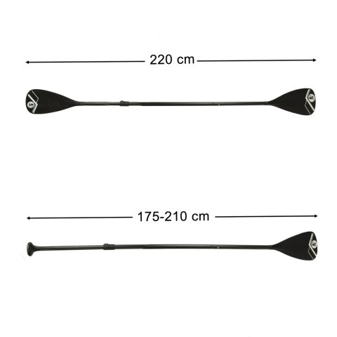 Wiosło kajakowe do deski SUP 2w1 składane aluminiowe regulowane 175 - 220 cm Kik Sp. z o. o. Sp. k. Wiosło kajakowe do deski SUP 2w1 składane aluminiowe regulowane 175 - 220 cm Kik Sp. z o. o. Sp. k.
