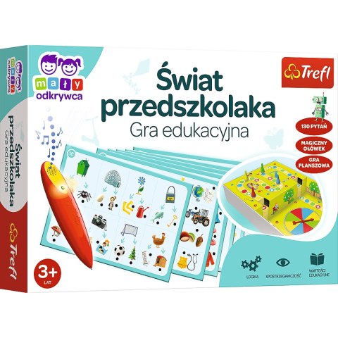 Gra Edukacyjna Świat przedszkolaka Magiczny ołówek Trefl 02112 Gra Edukacyjna Świat przedszkolaka Magiczny ołówek Trefl 02112