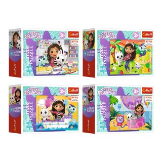 Puzzle - ''miniMaxi" - Kolorowy dzień Gabby / Universal Gabby's Dollhouse Trefl 56041