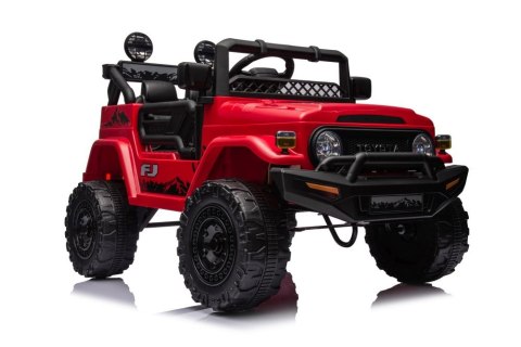 Auto Na Akumulator Toyota FJ Czerwone 4x4 Auto Na Akumulator Toyota FJ Czerwone 4x4