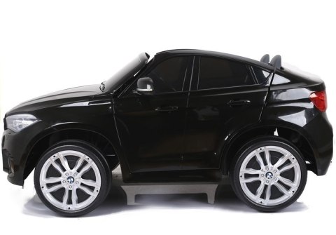 Auto Na Akumulator BMW X6M Czarne Dwuosobowy Fotel Auto Na Akumulator BMW X6M Czarne Dwuosobowy Fotel