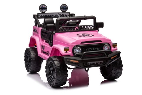 Auto Na Akumulator Toyota FJ Różowe 4x4 Auto Na Akumulator Toyota FJ Różowe 4x4