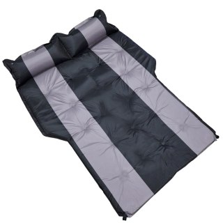 Materac dmuchany łóżko samochodowe 170x120cm czarne Kik Sp. z o. o. Sp. k.
