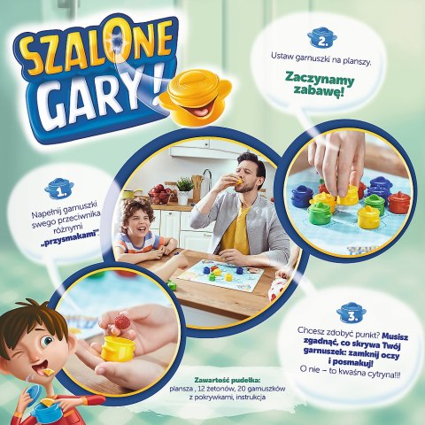 Gra rodzinna Szalone Gary Trefl 01767 Gra rodzinna Szalone Gary Trefl 01767