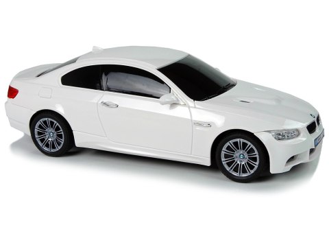 Auto Zdalnie Sterowane BMW M3 Białe 2,4 G Pilot Kierownica 1:18 Dźwięk Światła Auto Zdalnie Sterowane BMW M3 Białe 2,4 G Pilot Kierownica 1:18 Dźwięk Światła