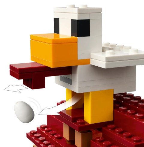 21273 - LEGO Minecraft - Atak balonowego Ghasta na wioskę