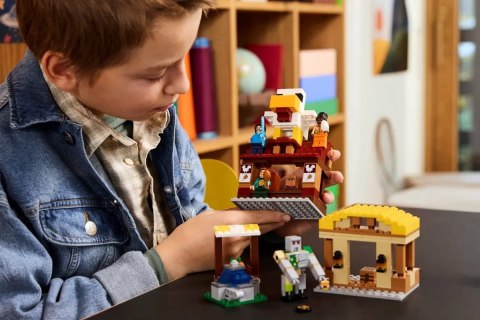 21273 - LEGO Minecraft - Atak balonowego Ghasta na wioskę