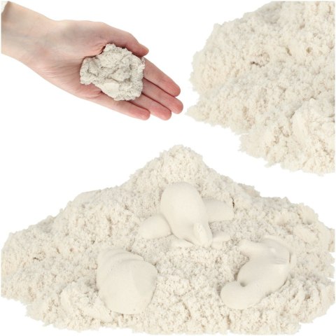 Piasek kinetyczny 1kg w woreczku biały Kik Sp. z o. o. Sp. k.