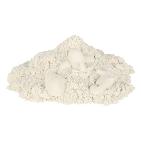Piasek kinetyczny 1kg w woreczku biały Kik Sp. z o. o. Sp. k.