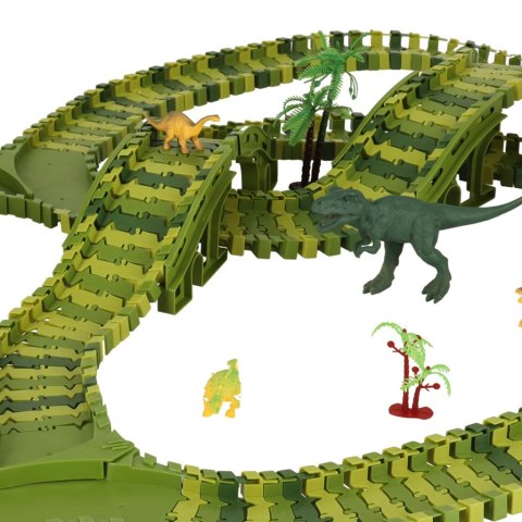 Tor wyścigowy dinozaury samochody 240 elementów Kik Sp. z o. o. Sp. k. Tor wyścigowy dinozaury samochody 240 elementów Kik Sp. z o. o. Sp. k.
