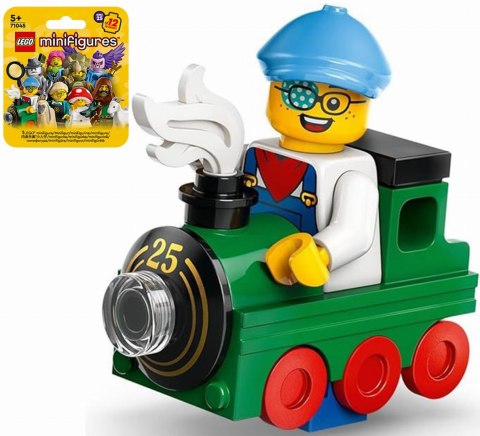 71045 - LEGO Minifigures - MAŁY MIŁOŚNIK POCIĄGÓW col25-10 / Seria 25 71045 - LEGO Minifigures - MAŁY MIŁOŚNIK POCIĄGÓW col25-10 / Seria 25