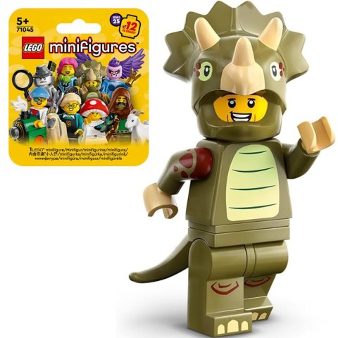 71045 - LEGO Minifigures - MIŁOŚNIK TRICERATOPSÓW W PRZEBRANIU col25-8 / Seria 25 71045 - LEGO Minifigures - MIŁOŚNIK TRICERATOPSÓW W PRZEBRANIU col25-8 / Seria 25