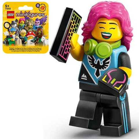 71045 - LEGO Minifigures - ZAWODNICZKA E-SPORTOWA col25-2 / Seria 25 71045 - LEGO Minifigures - ZAWODNICZKA E-SPORTOWA col25-2 / Seria 25