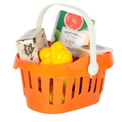 Kasa fiskalna dla dzieci supermarket sklep skaner kalkulator koszyk z akcesoriami 36 el. Kik Sp. z o. o. Sp. k.