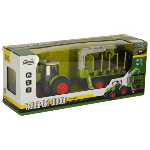 Traktor RC ciągnik rolniczy z podnośnikiem 2,4G 3,7V 500mAh Kik Sp. z o. o. Sp. k. Traktor RC ciągnik rolniczy z podnośnikiem 2,4G 3,7V 500mAh Kik Sp. z o. o. Sp. k.