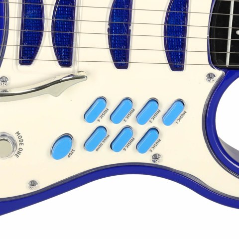 Gitara elektryczna niebieska IMPORT Kik sp. z o.o. sp. k.