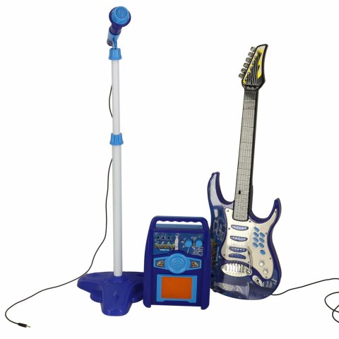 Gitara elektryczna niebieska IMPORT Kik sp. z o.o. sp. k.