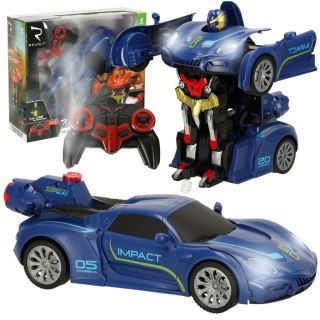 Transformer Revolt TRANSFORMING ROBOT RACER niebie Kik Sp. z o. o. Sp. k.