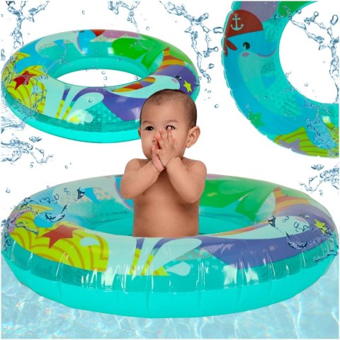 Kółko do pływania dmuchane BESTWAY 36113 delfin 51cm Kółko do pływania dmuchane BESTWAY 36113 delfin 51cm