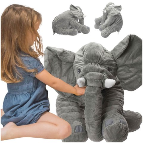 Maskotka pluszowa słoń szary duży 60cm Maskotka pluszowa słoń szary duży 60cm