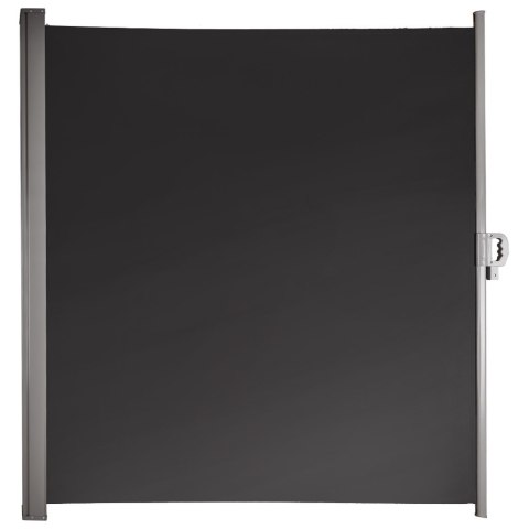 Markiza boczna tarasowa LUARO parawan zwijana 180 x 400 cm szara Kik Sp. z o. o. Sp. k. Markiza boczna tarasowa LUARO parawan zwijana 180 x 400 cm szara Kik Sp. z o. o. Sp. k.